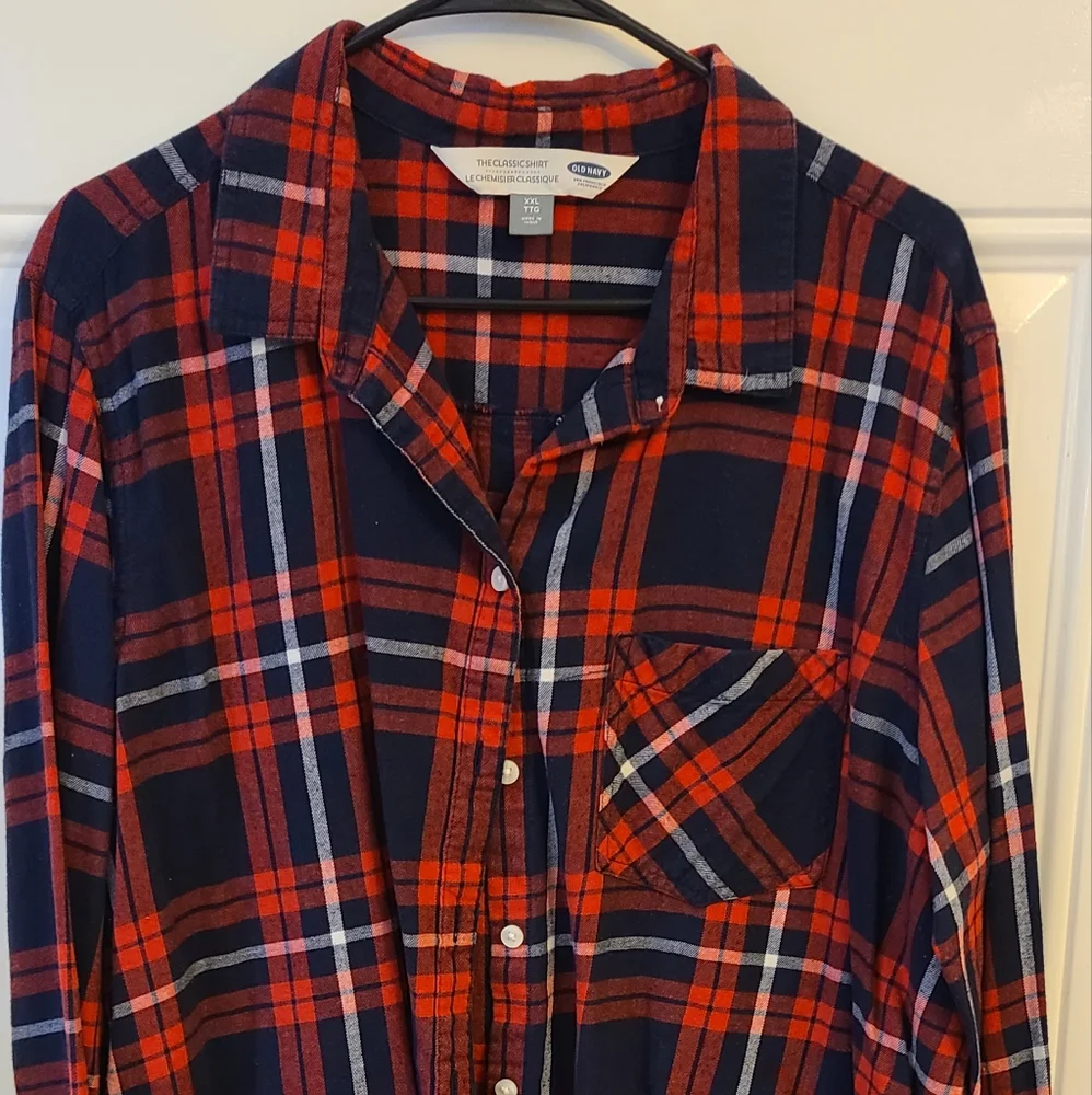 Plaid button up shirt - Picture 1 of 3